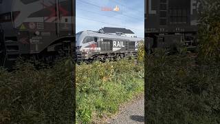 Ein Stadler Eurodual mit Containerzug fährt bei Schifferstadt Süd vorbei 🤩 likeandsubscribe [upl. by Ummersen]