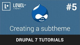 Drupal Tutorials 5  Creating a subtheme [upl. by Addy833]