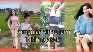 kumpulan video lucu bikin ngakak mau ketawa takut dosa [upl. by Eilsil]