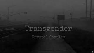 CRYSTAL CASTLES  TRANSGENDER Slowed  Reverb [upl. by Alleuqahs]