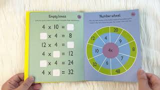 Workbook Usborne Times Tables Practice Pad [upl. by Marino]