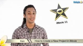 Learn iMovie 11  How to Create a new Project [upl. by Acey]