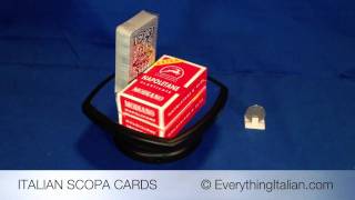 Italian Playing Cards  Scopa [upl. by Vere]