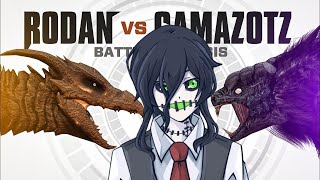 Bird vs Bat  Toby reacts to Rodan vs Camazotz  BATTLE FACEOFF  InDepth Analysis by Goji Center [upl. by Nytsud]