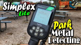 Park METAL DETECTING  The Simplex LITE Metal Detector [upl. by Ingold]