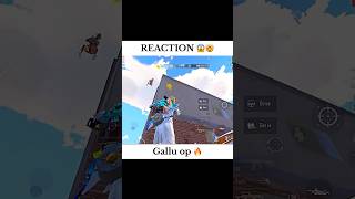 Reaction 😱🤯 live streemar vs gallu op random teammates shok 😱galluop bgmi shorts [upl. by Rexanne214]