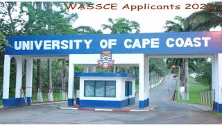 Admission Tips UCC  WASSCE 2020 Applicants [upl. by Gradey]