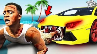 GTA 5 Franklin amp Shinchans New Car Is A Cursed Killer Car GTA 5 [upl. by Garges]