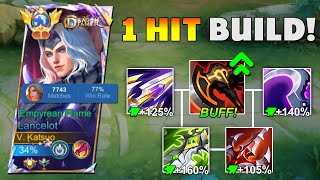 FINALLY LANCELOT FULL DAMAGE META IS BACK 🔥  LANCELOT BEST UPDATED BUILD AND EMBLEM 2023 [upl. by Eille]