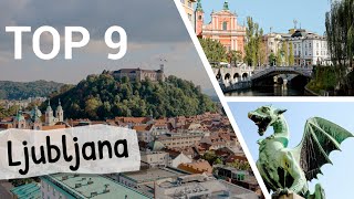 LJUBLJANA in SLOWENIEN  TOP 9 Sehenswürdigkeiten amp Tipps für deinen Urlaub [upl. by Ellinej]