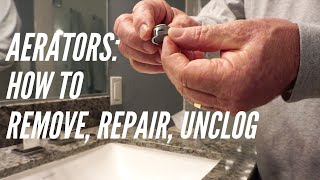 What is a Faucet Aerator and How Does an Aerator Get Clogged [upl. by Erotavlas572]