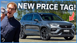 The Cupra Ateca V Just Got A Whole Lot Cheaper  Drivecomau [upl. by Ecinrev]