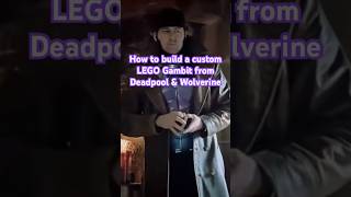 How to build a custom LEGO Gambit from Deadpool amp Wolverine lego deadpool3 [upl. by Shaff]