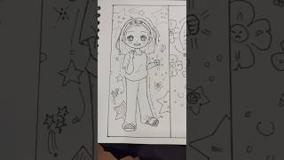 Doodle 3 chibi art chibi [upl. by Llerdnad]