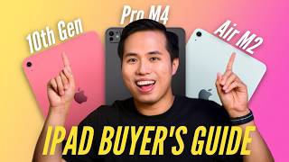 iPad Pro M4 vs iPad Air M2 vs iPad 10th Gen A Filipino Buyer’s Guide [upl. by Uehttam]