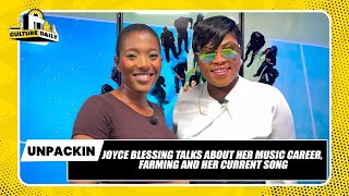 Joyce Blessing Talks About Her Music Career Farming And Her Current Song [upl. by Nogras]