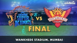 Cricbuzz LIVE IPL 2018 Final  CSK vs SRH Prematch show [upl. by Anik]