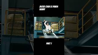 Jackie chan became the panda nanny 🐼 shortsfeed movie shortvideo jackiechan chinamovie flim [upl. by Lebar]