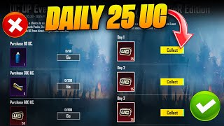 😱 GET FREE 225 UC  DAILY SPECIAL BUNDLE EVENT BGMI [upl. by Assilaj292]