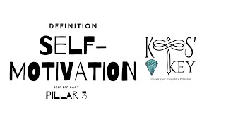 SelfMotivation Definition Part 3 of 5 Self Efficacy Concept by Koos Key [upl. by Lief]