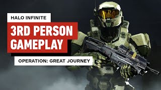 Halo Infinite 3rd Person Firefight Gameplay  Operation Great Journey [upl. by Adyl167]