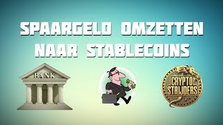 Spaargeld omzetten naar stablecoins [upl. by Alonzo]