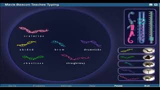 Mavis Beacon Teaches Typing 12 Creature Lab Game [upl. by Jentoft629]