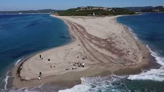 Possidi Beach Kassandra una dintre cele mai frumoase atractii ale acestui brat din Halkidiki [upl. by Bobker]