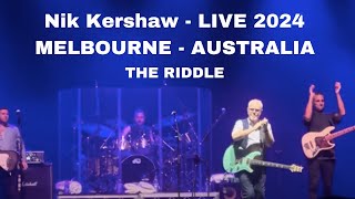 NIK KERSHAW  LIVE 2024  MELBOURNE  AUSTRALIA THE RIDDLE 80s CLASSIC [upl. by Udelle]