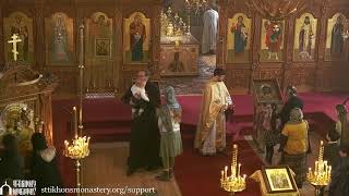 Hours and Divine Liturgy Sunday of Cheesefare March 17th 2024 [upl. by Noterb]