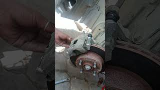 New caliper amp dispatch fitting viralshorts mechanic automobile care🔧🔧 [upl. by Ahsillek]