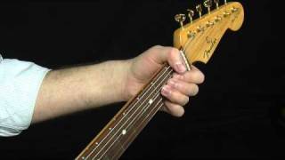 Hendrix Style Blues Rhythm Lesson [upl. by Enaxor]