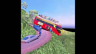 Surviving Dangerous Roads Bus Escape from Deadly Terrain 003 [upl. by Novyert]