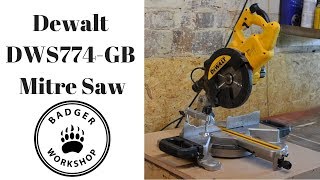 Dewalt Mitre Saw DWS774GB [upl. by Olimac]