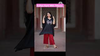 Kaftan dress with palazzo ytshorts viralvideo kaftandress [upl. by Kingston]