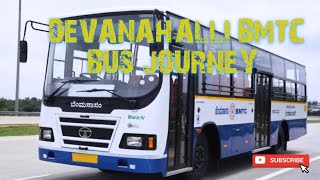 DEVANAHALLI BMTC JOURNEY bangalore bangaloreairport devanahalli travel treanding viralvideo [upl. by Ecirpak167]