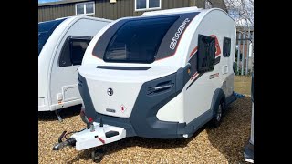 Swift Basecamp 2 Plus Used Caravan for sale at Webbs Caravans Salisbury SP4 6QX [upl. by Eelrac]