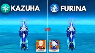 BEST Support For Neuvillette Furina vs Kazuha  Genshin Impact [upl. by Norrab]