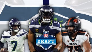 Seattle Seahawks 2024 Mock Draft Full 7 Rounds [upl. by Dric]