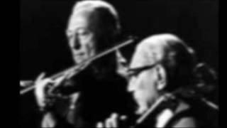 HandelHalvorsen  Passacaglia  Jascha Heifetz Gregor Piatigorsky [upl. by Odie]