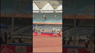 Winners of men pole vault 73th all india police athletics cluster 2024 jumperaj youtubeshorts [upl. by Berfield]