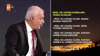 Regl ve lohusa kadınlara yasak olanlar  atv [upl. by Burger810]