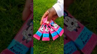 🥳🎉DIY Birthday girl chocolate gift idea ❤️ Party favors Shorts papercrafts gift [upl. by Delp716]