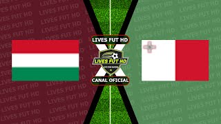 Hungria x Malta Sub21 ao vivo Eliminatórias do Campeonato Europeu Sub21 [upl. by Aibonez]