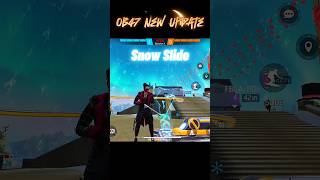 New Snow Silde🤯OB47 Updatefreefire ob47update phantombaba [upl. by Dracir]