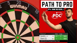 Becoming A PROFESSIONAL DARTS PLAYER 🎯 My Journey  Path to Pro Episode 6  Some Big News [upl. by Mcfarland]