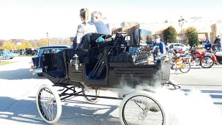 1900 Locomobile Steaming Up Up and Away At the 2020 AACA Special Fall Nationals [upl. by Htnamas49]