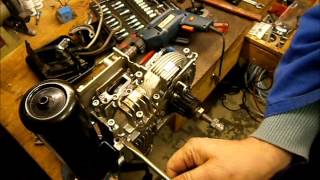 Öffnen eines 399er Motors  Reparaturvideo  wwwhilfsmotoreu [upl. by Alliuqal]