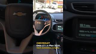 Chevrolet Onix LT 14 Flex Automático 2018 completo [upl. by Jahn]