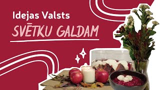 6 idejas Valsts svētku galdam [upl. by Abigail]